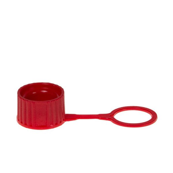 Lip Seal Screw Cap, red